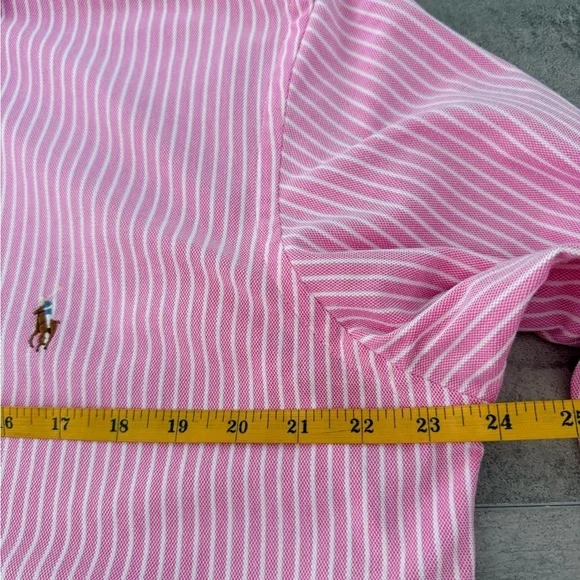 Ralph Lauren Men's Classic Fit Striped Stretch Oxford Shirt Size XL - Picture 8 of 17